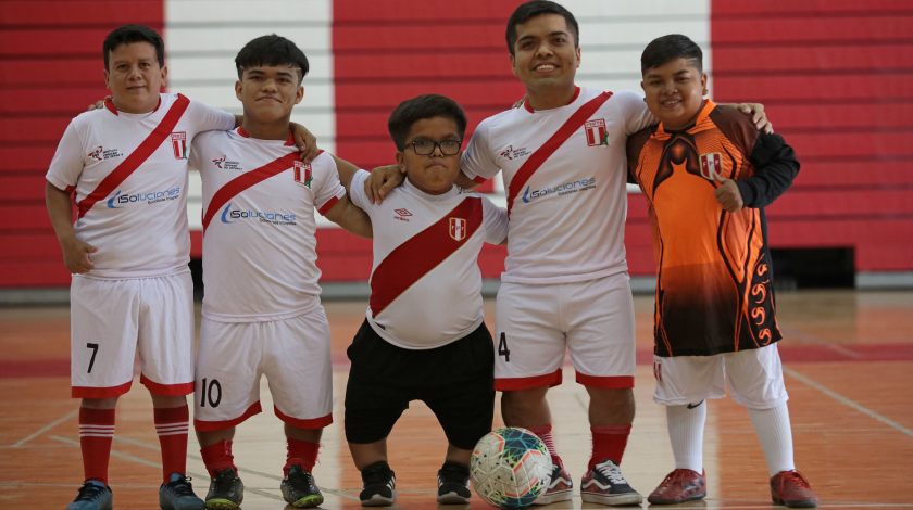 Desde la sede Legado La VIDENA: Selección Peruana de Talla Baja disputará la Copa América de fútbol 