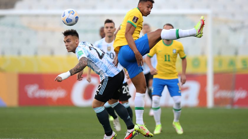 FIFA confirmó fecha para el partido pendiente entre Brasil y Argentina de las Clasificatorias