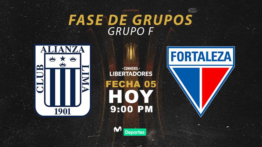 Alianza Lima vs Fortaleza EN VIVO: Sigue este partido de Copa Libertadores por Movistar TV