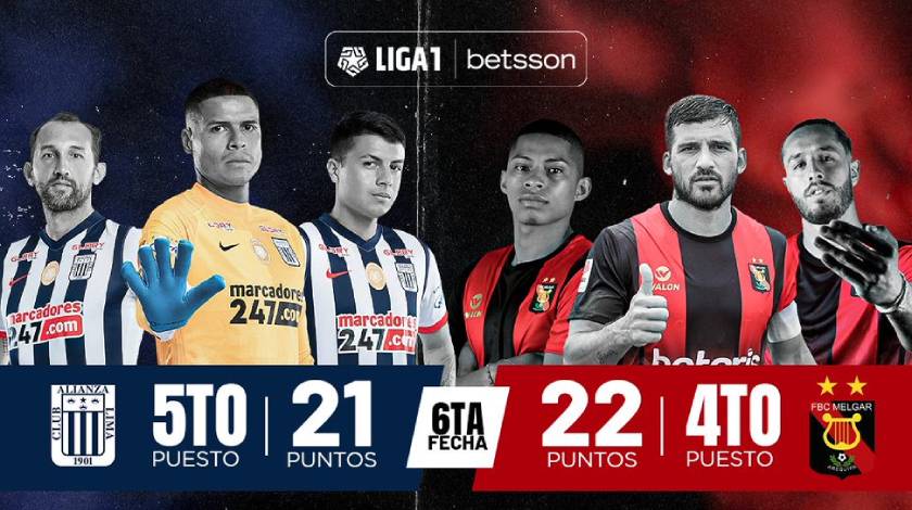 Alianza Lima vs Melgar EN VIVO: Los 'Íntimos' reciben al 'Dominó' en un partido imperdible por la Liga 1 Betsson