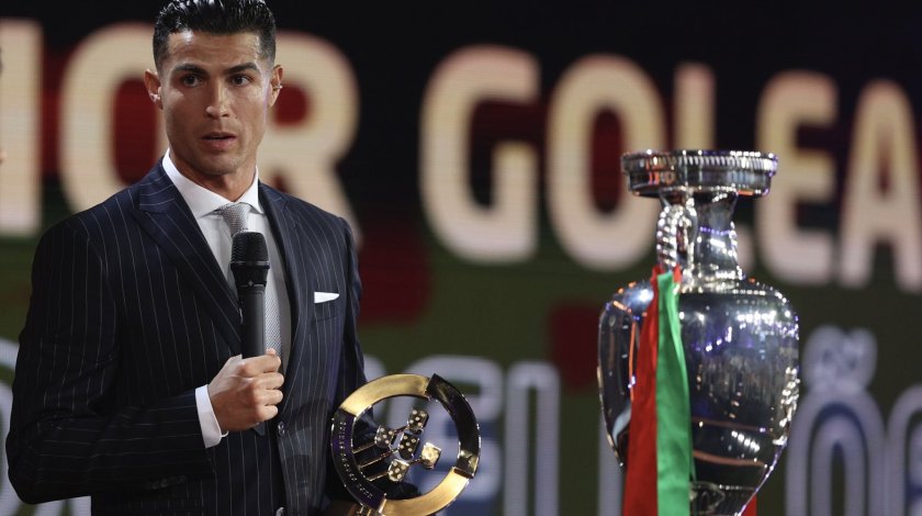 Cristiano Ronaldo tras recibir las Quinas de Ouro: 