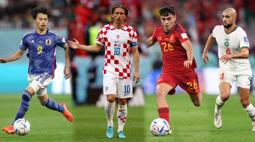 Qatar 2022: España vs Marruecos y Japón vs Croacia se verán las caras en 8vos de final