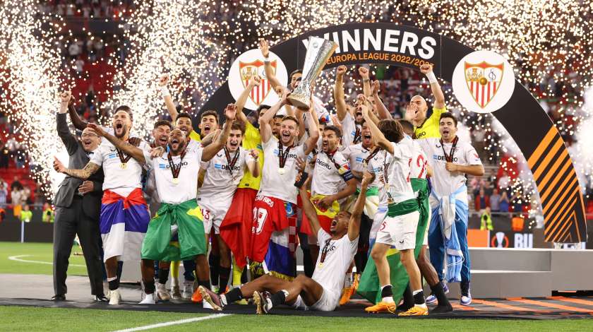 La Séptima se dio en Budapest: Sevilla derrotó a la Roma por penales y se coronó campeón de la Europa League