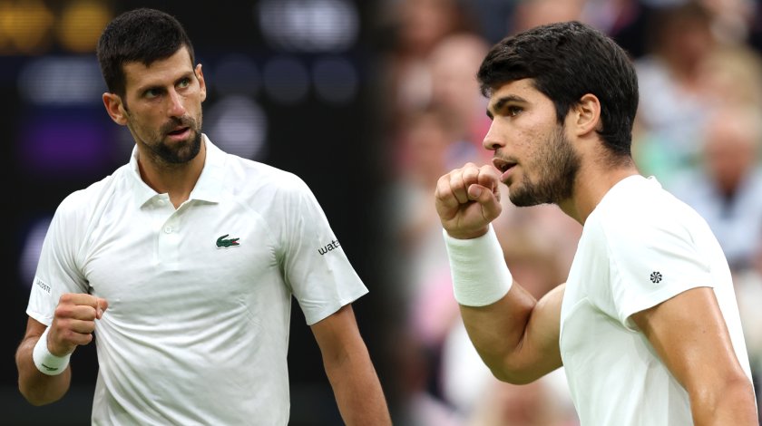 Novak Djokovic y Carlos Alcaraz definirán al próximo campeón de Wimbledon y al #1 del mundo