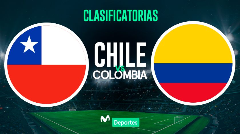 Chile vs Colombia EN VIVO: Fecha, hora y canal de transmisión para el partido por las Clasificatorias