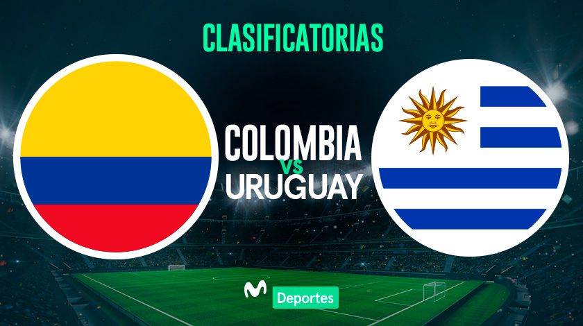Colombia vs Uruguay EN VIVO: Fecha, hora y canal de transmisión para el partido por las Clasificatorias 2026