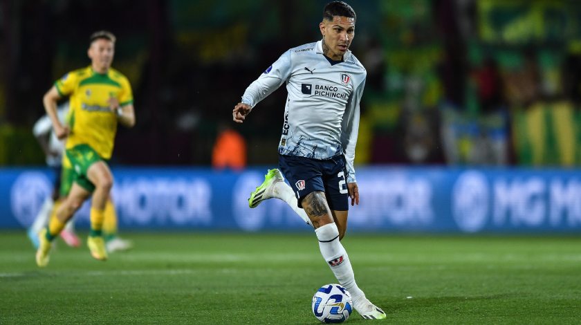 Paolo Guerrero tras clasificar a la final de la Sudamericana con LDU: 