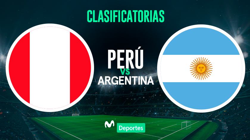 Peru vs Argentina LIVE: Date, time, and channel for the qualification match for the 2026 World Cup.