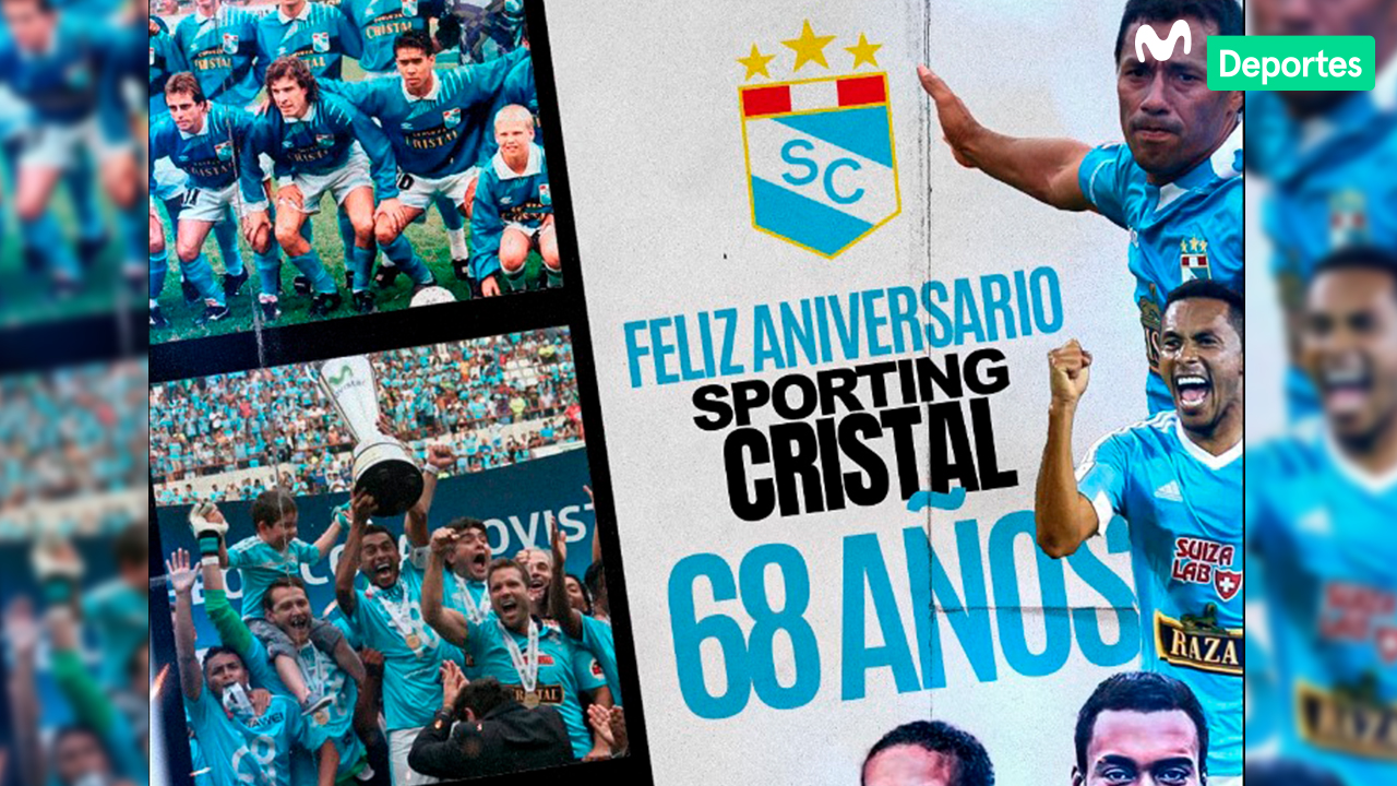 Sporting Cristal celebra su Aniversario 68