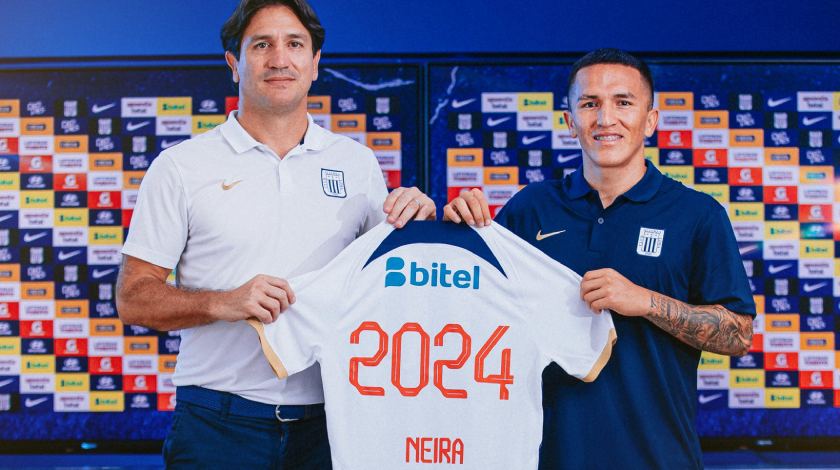 Alianza Lima oficializó a Cristian Neira como nuevo refuerzo 