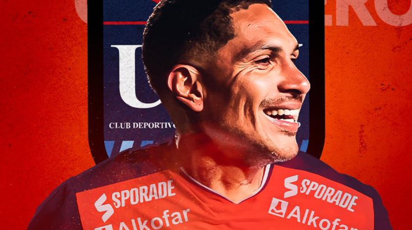 Paolo Guerrero debutará en el fútbol peruano a los 40 años con la camiseta de la UCV