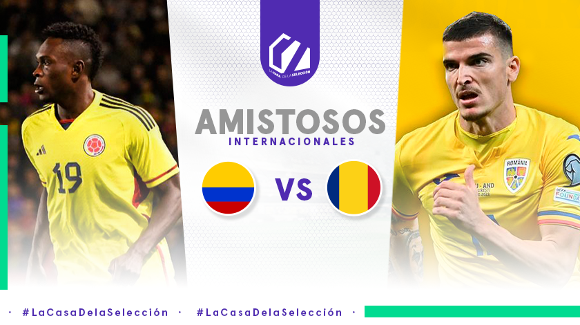 Selección Colombiana: cuándo juega y dónde ver EN VIVO el encuentro contra Rumania