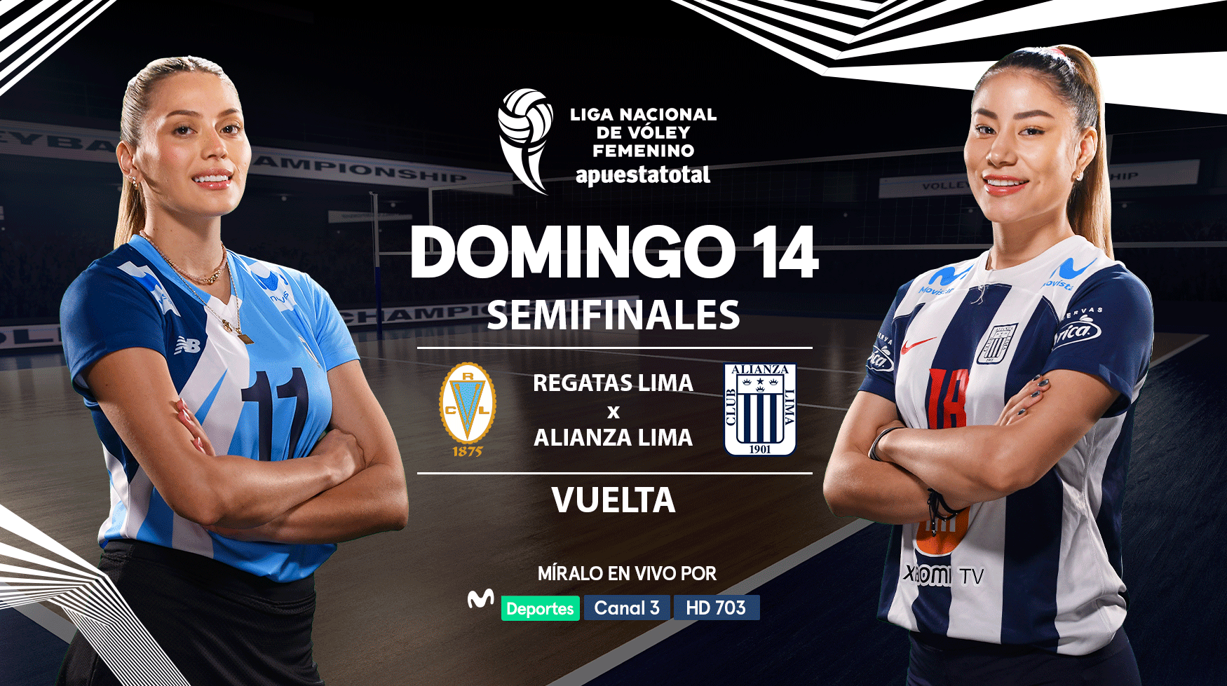 Alianza Lima vs. Regatas Lima: fecha, hora y canal de transmisión de la semifinal de la LNSV