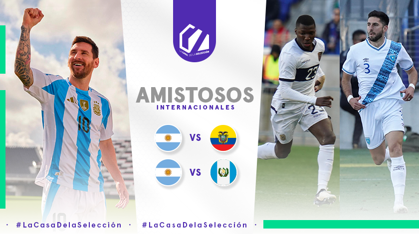 Selección Argentina EN VIVO: dónde ver en TV y ONLINE los partidos amistosos previos a la Copa América