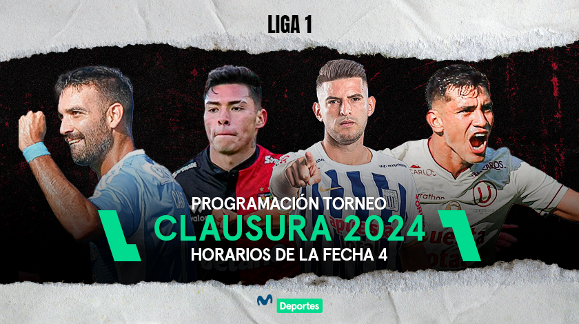 Torneo Clausura 2024: programación completa de la cuarta jornada