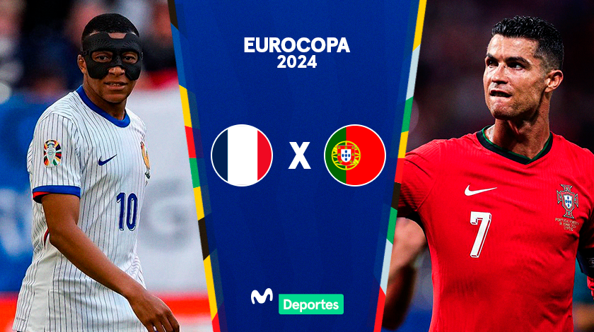 Portugal vs. Francia EN VIVO: horario, fecha, horario y todos los pormenores del duelo por cuartos de final de la Eurocopa