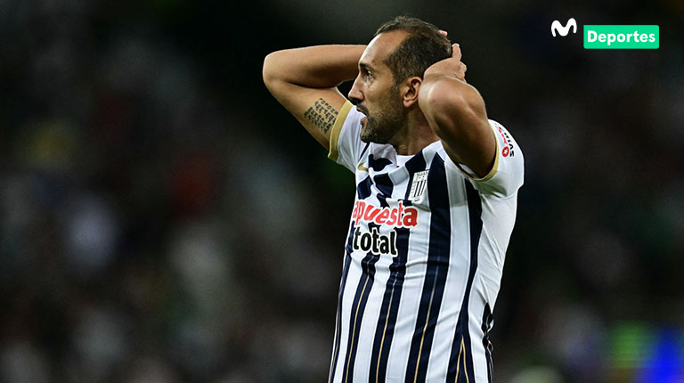 Hernán Barcos sorprendió al revelar el motivo de su cambio en el duelo ante Sporting Cristal