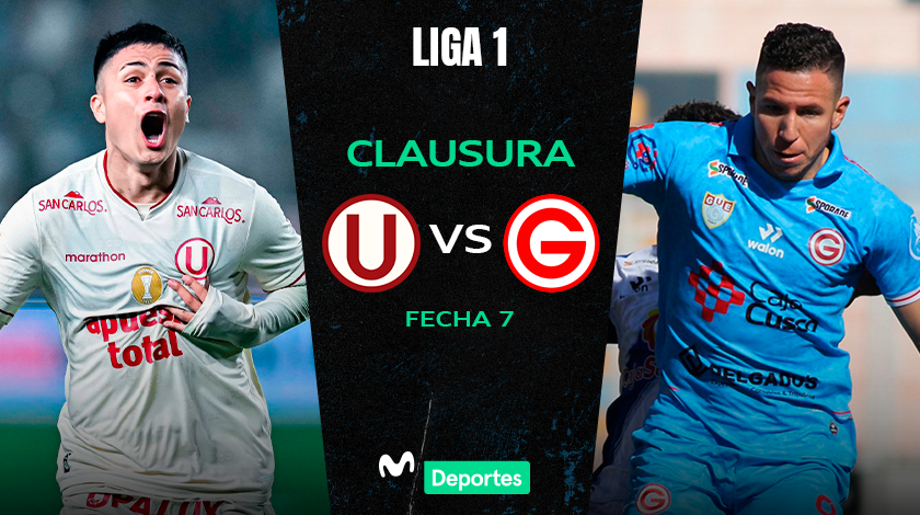 Universitario vs. Deportivo Garcilaso EN VIVO: fecha, horario y todos los detalles del partido por la fecha 7 del Clausura