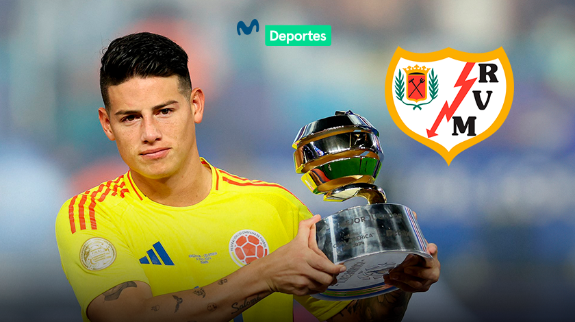 ¿Y River Plate? James Rodríguez sería nuevo jugador del Rayo Vallecano