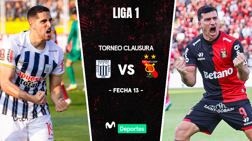 Alianza Lima vs. FBC Melgar EN VIVO: fecha, horario y todos los detalles del duelo por la fecha 13 del Torneo Clausura