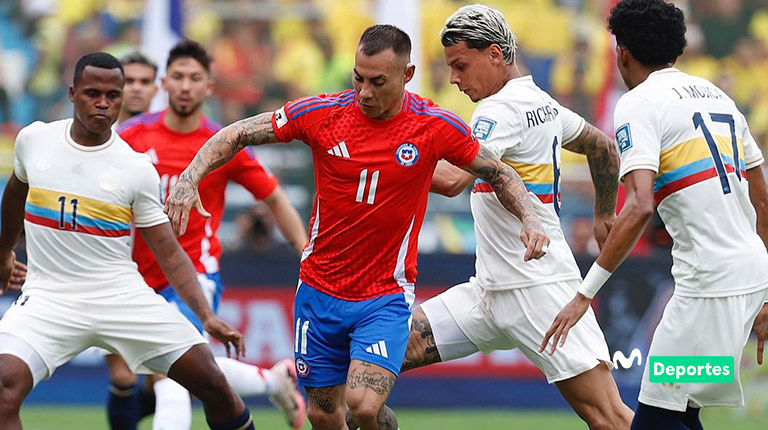 La selección chilena de Ricardo Gareca cayó goleada 4-0 ante Colombia en Barranquilla