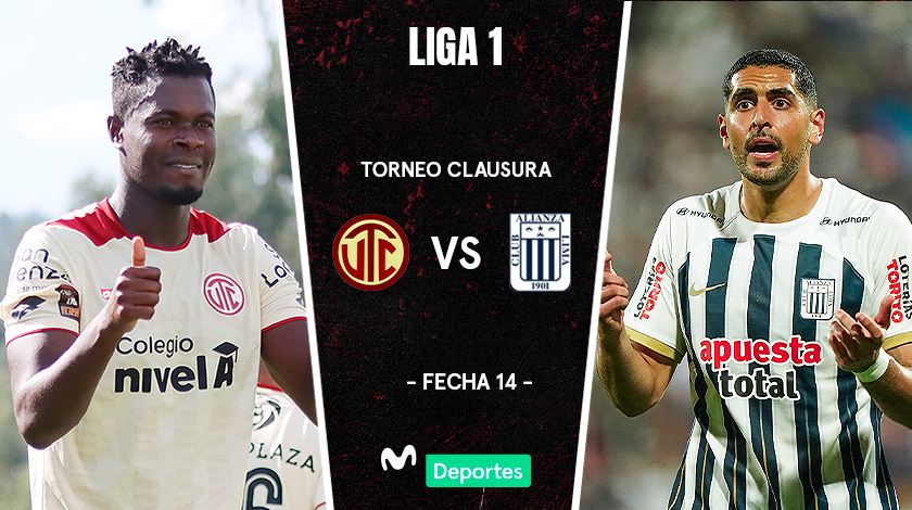 UTC vs. Alianza Lima EN VIVO: fecha, horario y todos los detalles del duelo por el Torneo Clausura