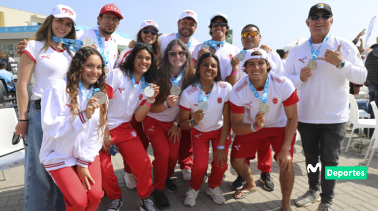 Perú ganó cinco medallas de oro en los Juegos Panamericanos de Surf 2024