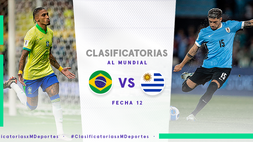 Brasil vs. Uruguay EN VIVO: fecha, horario y todos los detalles del duelo por la fecha 12 de las Clasificatorias