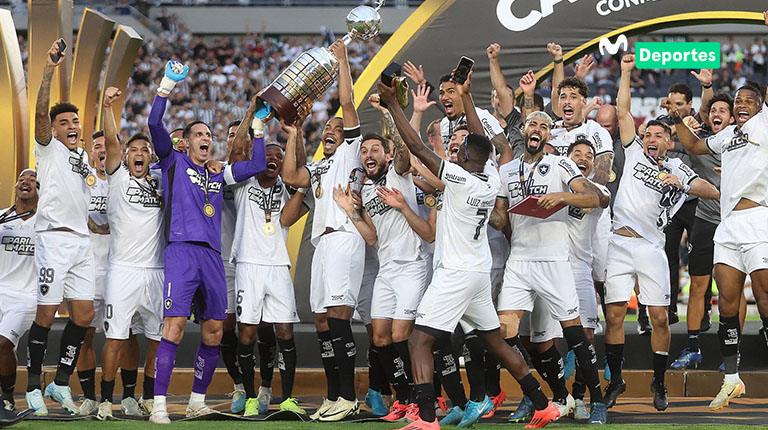 Botafogo se impuso 3-1 ante Atlético Mineiro y se consagró por primera vez campeón de la Copa Libertadores