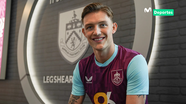 Oliver Sonne fue anunciado por todo lo alto como nuevo jugador del Burnley de Inglaterra