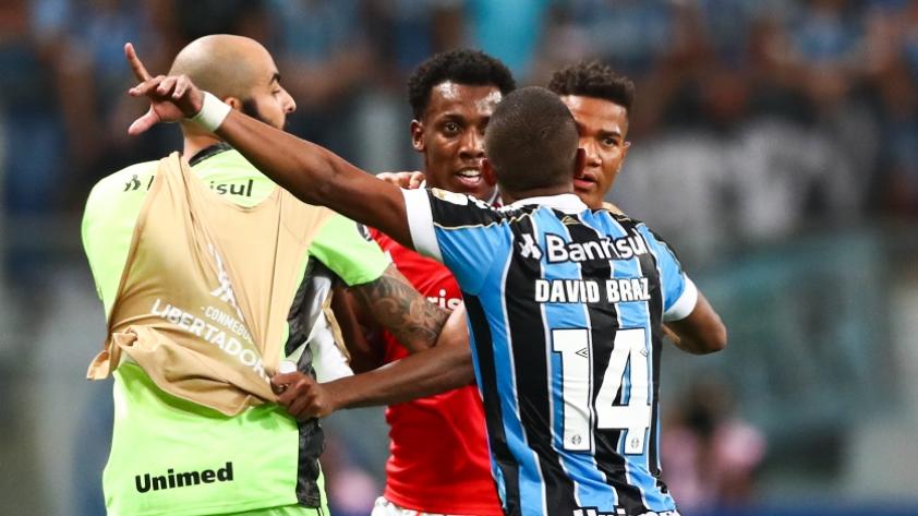 Copa Libertadores: Grêmio vs. Internacional, el partido sin goles y con ocho expulsados (FOTOS Y VIDEO)