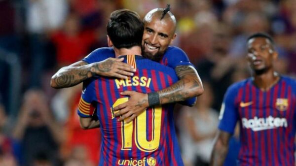 El emotivo mensaje de despedida de Lionel Messi para Arturo Vidal