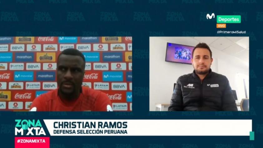 Christian Ramos en Zona Mixta: "Creo que la continuidad era el primer factor para ser convocado" (VIDEO)