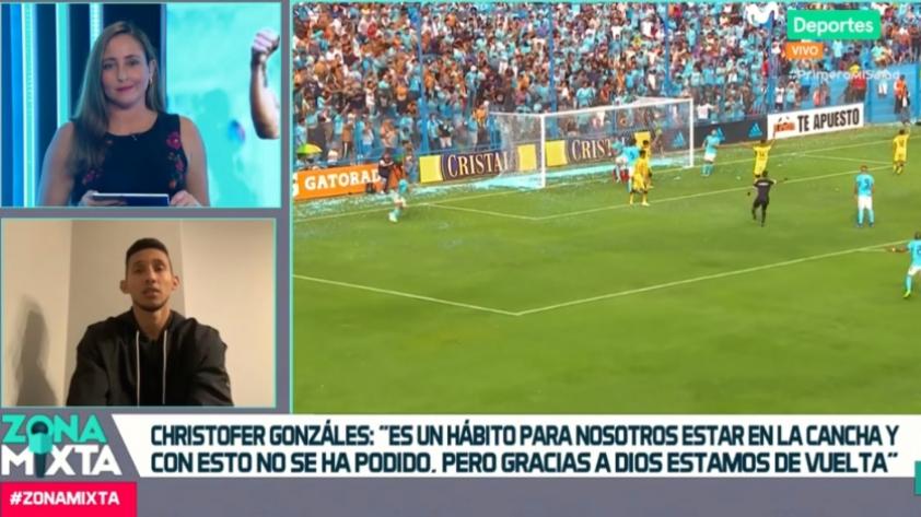 Zona Mixta: Christofer Gonzáles contó cómo se prepara Sporting Cristal para el reinicio de la Liga 1 Movistar