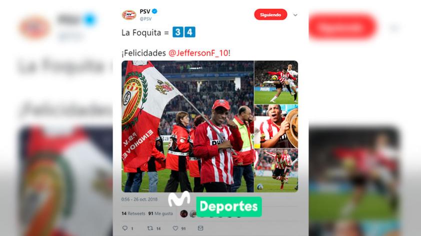 Jefferson Farfán cumple 34 años: el saludo del mundo del fútbol para el delantero peruano (FOTOS)