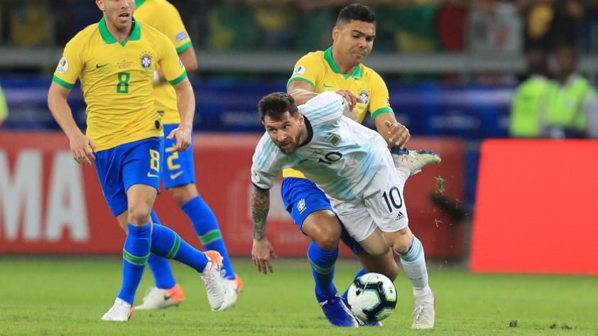 Las mejores imágenes de la victoria brasileña 2-0 sobre Argentina en Belo Horizonte (FOTOS)