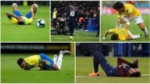 Cinco lesiones en cinco años: la pesadilla de Neymar y su ausencia en la Copa América (FOTOS