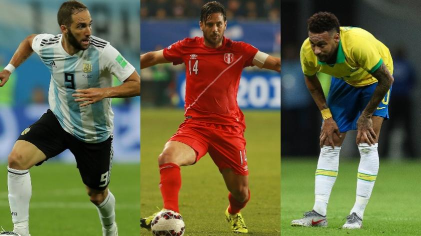Por decisión técnica o lesiones: 10 futbolistas que se pierden la Copa América (FOTOS)