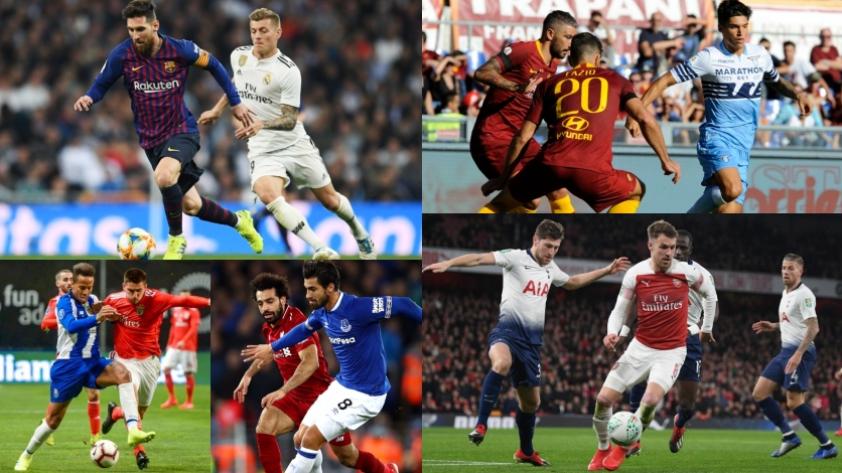 Fin de semana clásico: Estos son los cinco 'derbis' que se jugarán en el fútbol europeo (FOTOS)