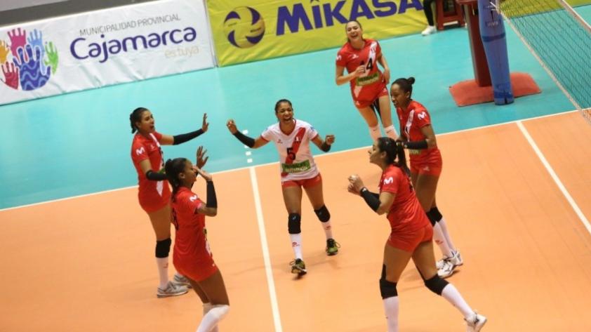 Gran victoria: Perú venció 3 sets a 0 a Bolivia en su debut por el Sudamericano de Voleibol Femenino en Cajamarca
