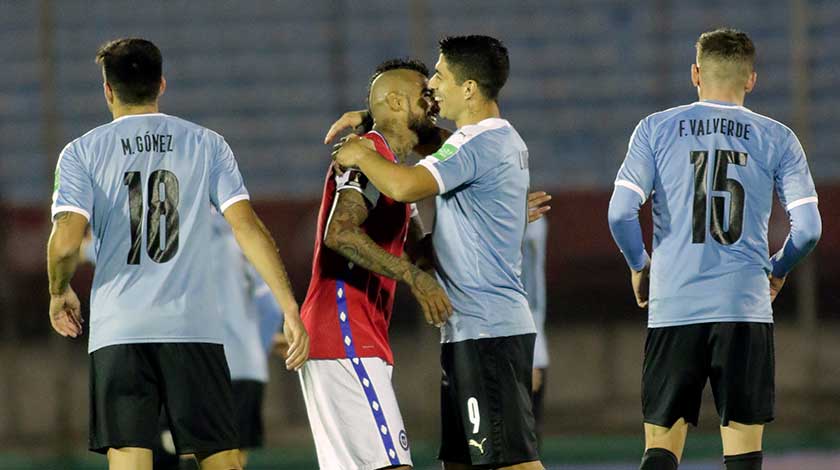 Chile vs Uruguay EN VIVO alienaciones en directo minuto a minuto