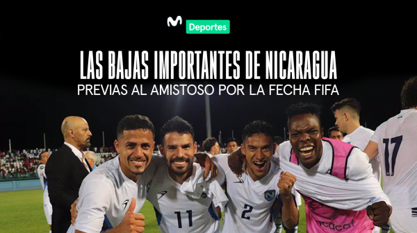 las bajas importantes de Nicaragua previas al amistoso por la fecha FIFA