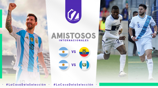 La selección argentina está finalizando los preparativos para los partidos contra Ecuador y Guatemala en la doble fecha FIFA de junio de 2024, previa a la Copa América.