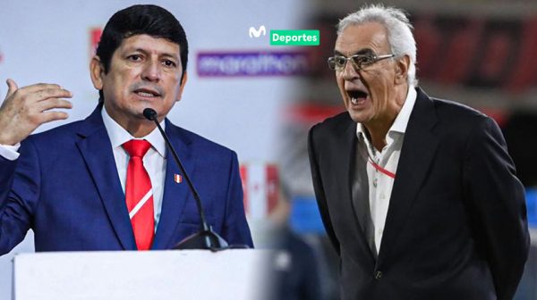 El presidente de la Federación Peruana de Fútbol, Agustín Lozano, fue consultado sobre la reunión que tuvo con el DT de la ‘bicolor’.