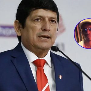 El presidente de la Federación Peruana de Fútbol no se quedó callado y comentó sobre el video viral de Cueva y Carrillo celebrando en una discoteca.