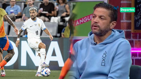 El panelista deportivo de ‘Al Ángulo’ se mostró disgustado por los hechos ocurridos en el duelo entre Colombia y Uruguay.