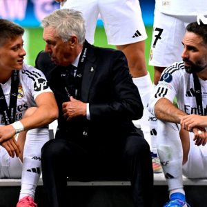 El espectactular récord que batió Carlo Ancelotti con la obtención de la Supercopa