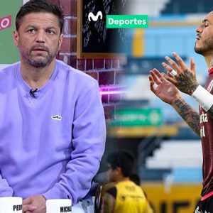 El comentarista deportivo de Movistar Deportes, Pedro García, destacó el nivel de dos jugadores de Universitario de Deportes.