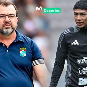 El exentrenador de Sporting Cristal tuvo palabras de elogio por la convocatoria de Maxloren Castro a la selección peruana.