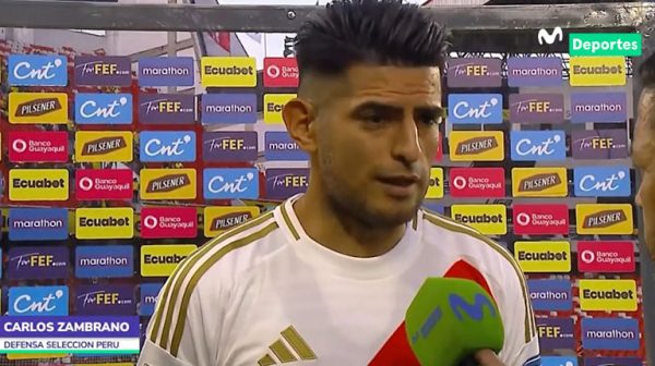 Perú cayó ante Ecuador por la mínima en el marco de la octava fecha de las Clasificatorias rumbo al Mundial 2026.